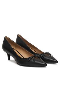 Lauren Ralph Lauren - LAUREN RALPH LAUREN Szpilki 802P06371001 Czarny. Kolor: czarny. Materiał: skóra. Obcas: na szpilce #2