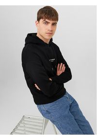 Jack & Jones Bluza Vesterbro 12241687 Czarny Relaxed Fit. Kolor: czarny. Materiał: syntetyk, bawełna #4