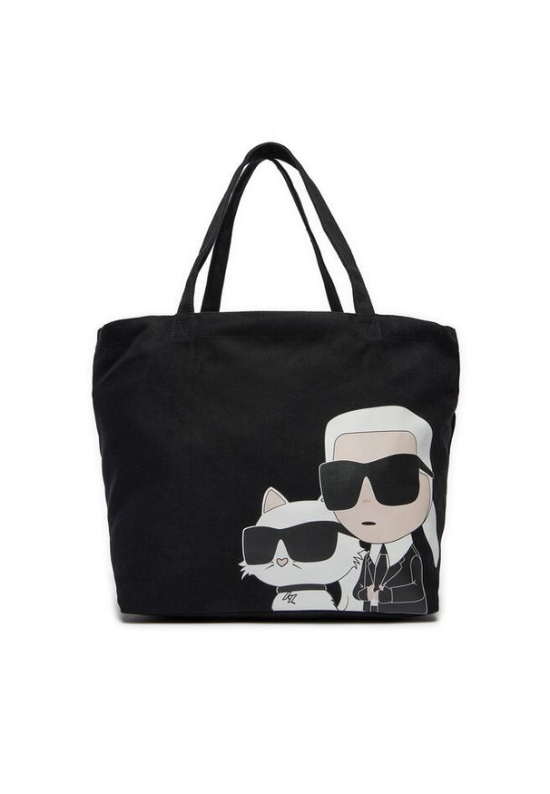 Karl Lagerfeld - Torebka KARL LAGERFELD. Kolor: czarny