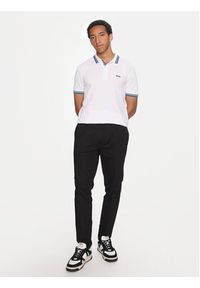 BOSS - Boss Polo Paddy 50469055 Biały Regular Fit. Typ kołnierza: polo. Kolor: biały. Materiał: bawełna #3