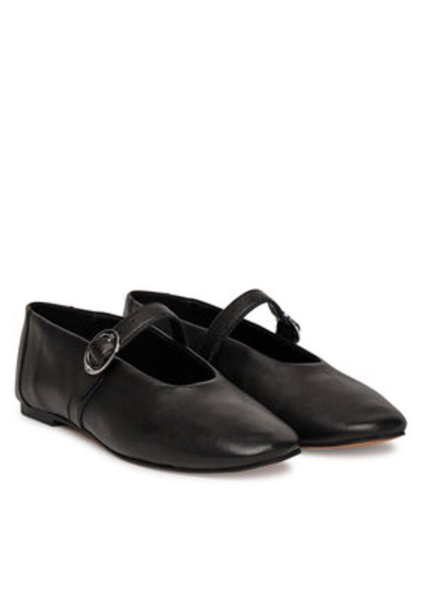 Aldo Baleriny Quincey 13931941 Czarny. Kolor: czarny. Materiał: skóra