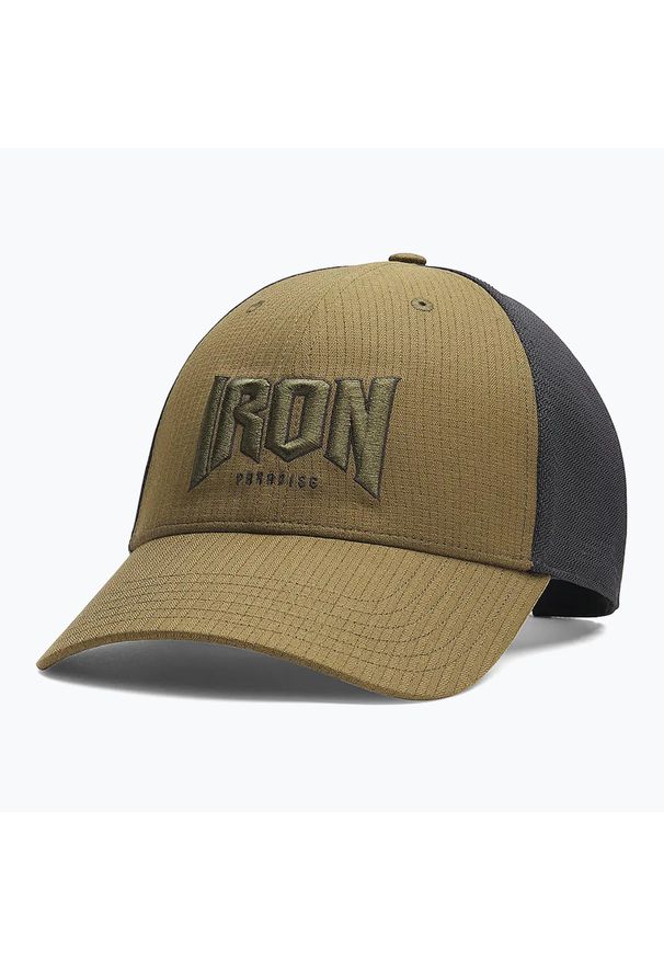 Czapka Under Armour Project Rock Trucker. Kolor: zielony. Sezon: zima. Styl: rockowy