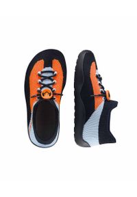 Buty minimalistyczne dziecięce classic Brubeck Barefoot Merino. Kolor: czarny, pomarańczowy, wielokolorowy. Sport: turystyka piesza
