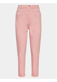Tommy Jeans Jeansy DW0DW17318 Różowy Mom Fit. Kolor: różowy #6