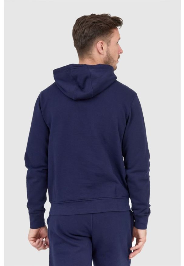 Aeronautica Militare - AERONAUTICA MILITARE Granatowa bluza męska z kapturem, Rozmiar XXL. Typ kołnierza: kaptur. Kolor: niebieski