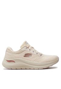 skechers - Skechers Sneakersy Arch Fit 2.0-Big League 150051/NTMT Beżowy. Kolor: beżowy. Materiał: materiał, mesh