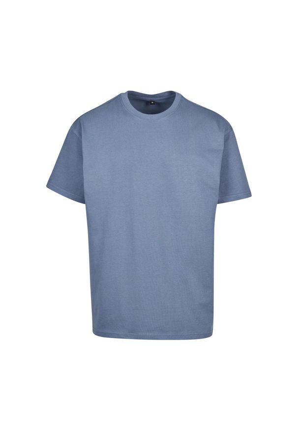 BUILD YOUR BRAND - Ponadwymiarowa Koszulka Dla Dorosłych Unisex Heavyweight. Kolor: niebieski