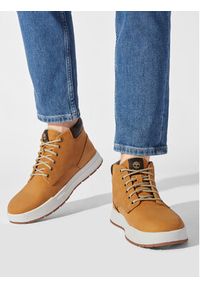 Timberland Sneakersy Maple Grove TB0A5PRV2311 Beżowy. Kolor: beżowy. Materiał: nubuk, skóra #7