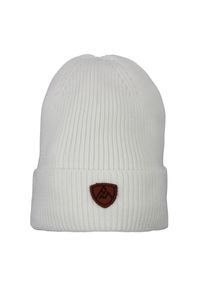 PEAK MOUNTAIN - Czapka Peak Mountain Maitre. Kolor: wielokolorowy, biały, beżowy. Sezon: zima. Styl: sportowy #1