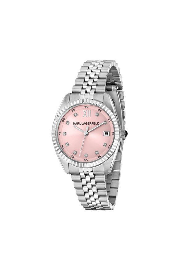 Karl Lagerfeld - KARL LAGERFELD Zegarek R0553108508 Srebrny. Kolor: srebrny