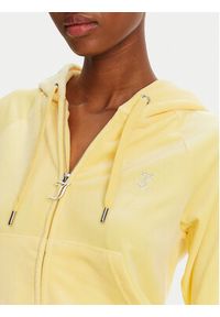 Juicy Couture Bluza Madison JCWA122001 Żółty Slim Fit. Kolor: żółty. Materiał: syntetyk