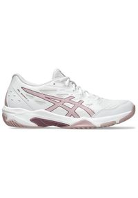 Buty siatkarskie damskie Asics Gel-rocket 11. Zapięcie: sznurówki. Kolor: wielokolorowy, różowy, biały. Materiał: materiał. Szerokość cholewki: normalna