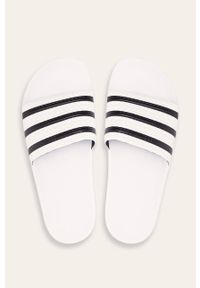 adidas Originals - Klapki Adilette. Kolor: biały. Materiał: syntetyk, materiał #4
