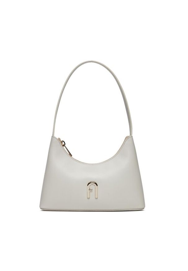 Furla Torebka Diamante Mini Shoulder B WB00863-AX0733-1704S-1007 Écru. Materiał: skórzane