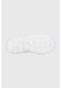 Karl Lagerfeld - Trampki. Nosek buta: okrągły. Zapięcie: sznurówki. Kolor: biały. Materiał: guma. Obcas: na platformie #2