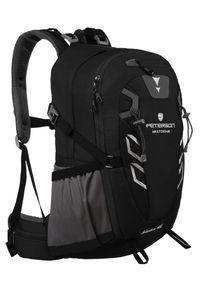 Plecak trekkingowy Peterson PTN JPS-01 czarny. Kolor: czarny