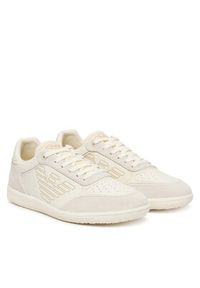 EA7 Emporio Armani Sneakersy 7X000405 AF19826 MZ599 Kremowy. Kolor: kremowy. Materiał: skóra #3