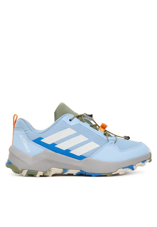 Adidas - adidas Trekkingi Terrex Ax4S Speed Lacing JR9059 Błękitny. Kolor: niebieski. Materiał: materiał. Model: Adidas Terrex. Sport: turystyka piesza