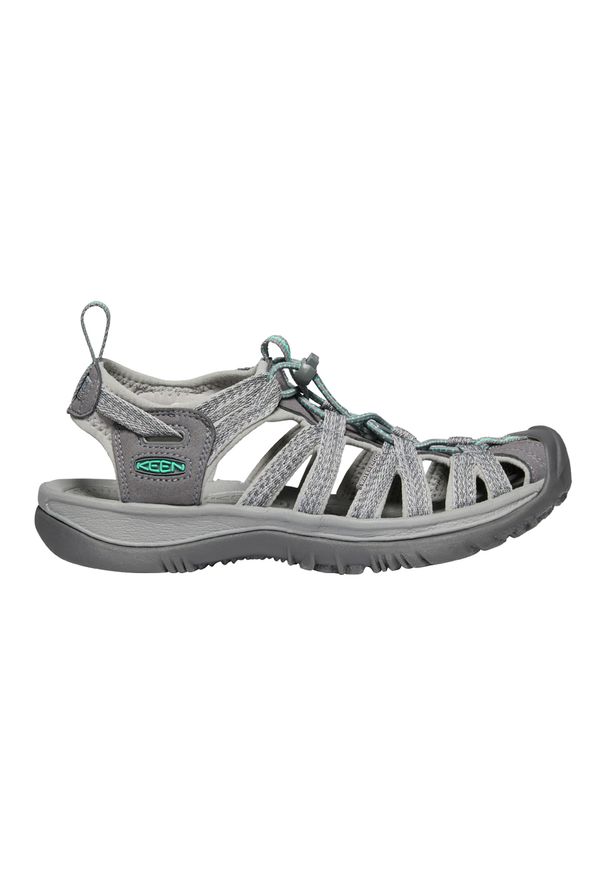keen - Sandały trekkingowe damskie Keen Whisper Medium. Kolor: szary