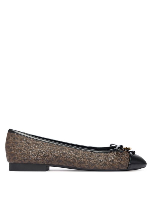 Baleriny MICHAEL Michael Kors. Kolor: brązowy