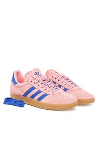 Adidas - adidas Sneakersy Gazelle JH7213 Różowy. Kolor: różowy. Materiał: zamsz, skóra. Model: Adidas Gazelle