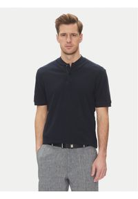 BOSS Polo H-Pratt 120 50536794 Granatowy Regular Fit. Typ kołnierza: polo. Kolor: niebieski. Materiał: bawełna