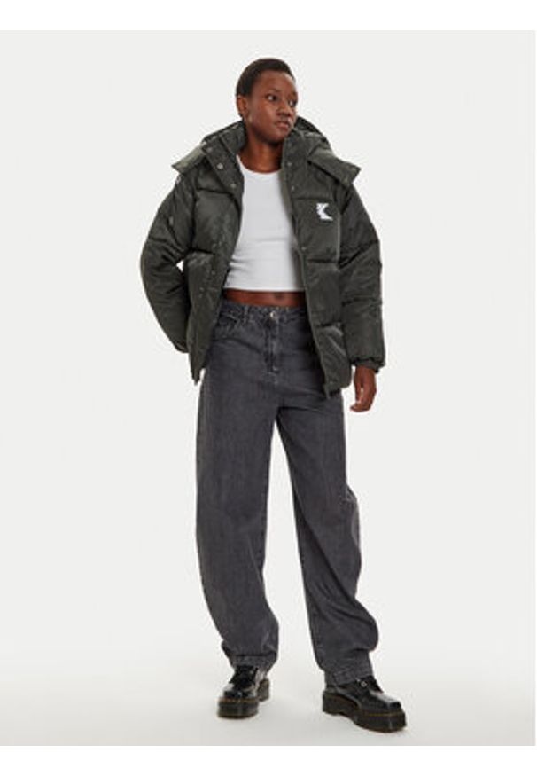Karl Kani Kurtka puchowa Og Os Puffer Jacket 61760007 Czarny Regular Fit. Kolor: czarny. Materiał: syntetyk