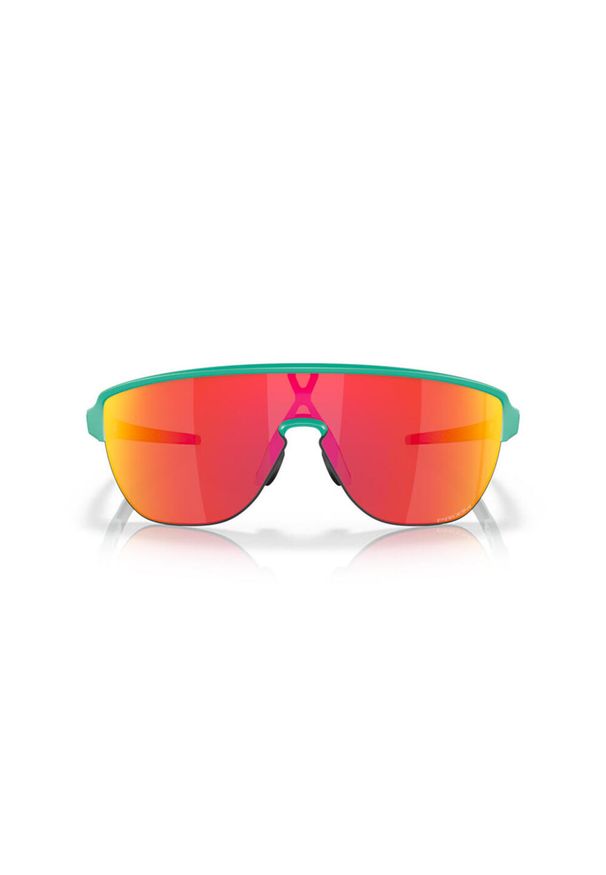 Męskie okulary przeciwsłoneczne Oakley® Corridor w kolorze czerwonym. Kolor: czerwony, zielony, wielokolorowy. Sport: turystyka piesza