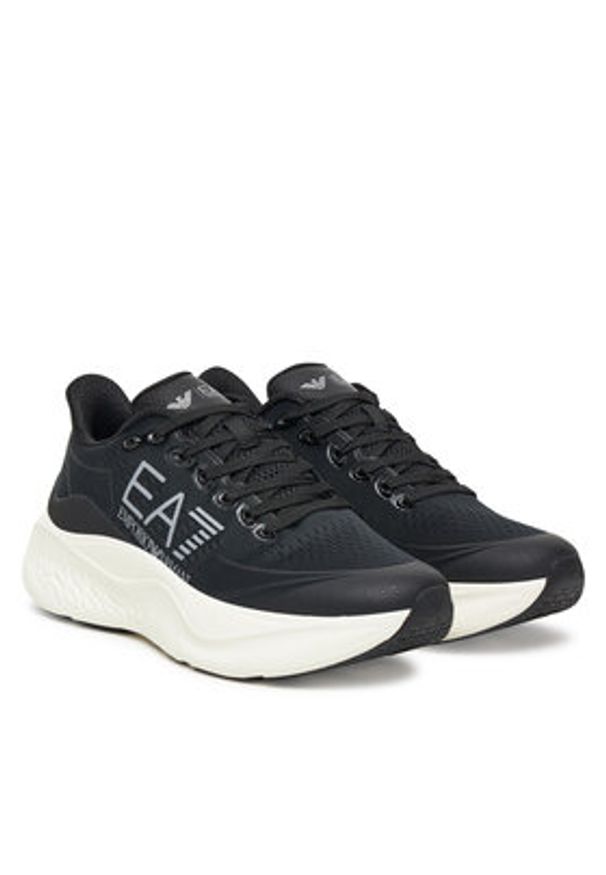 EA7 Emporio Armani Sneakersy X8X245 XK442 MZ210 Czarny. Kolor: czarny. Materiał: materiał