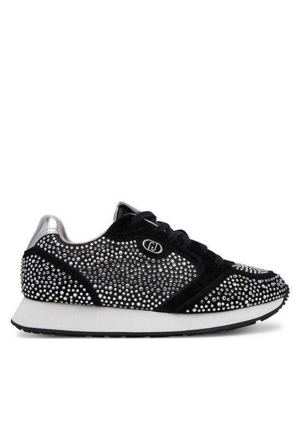 Liu Jo Sneakersy Vibe 03 BA5087 PX626 Czarny. Kolor: czarny. Materiał: zamsz, skóra
