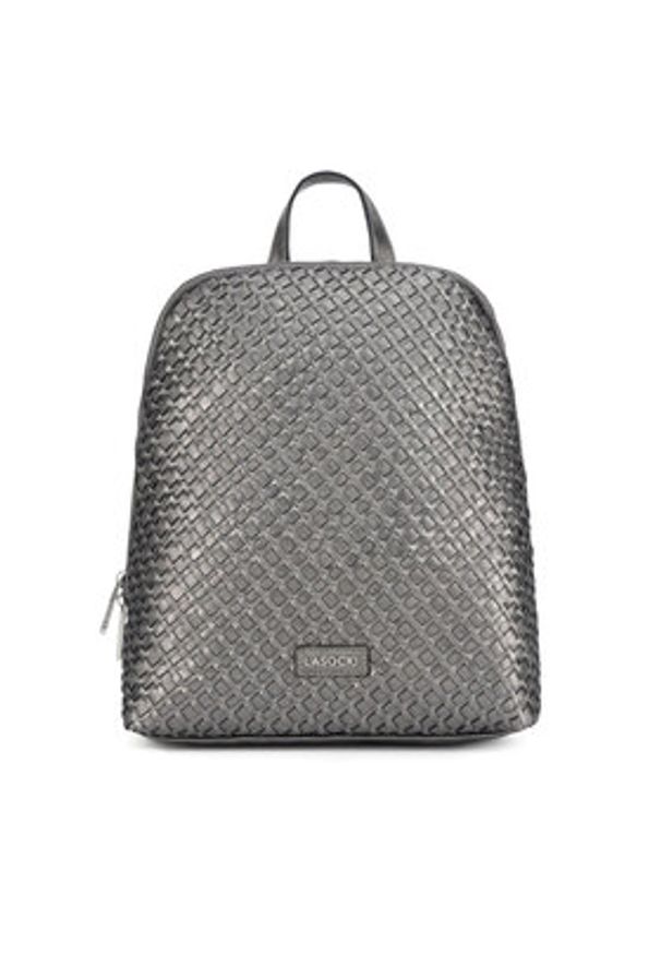 Lasocki Plecak C-LSK-K-045-06 Srebrny. Kolor: srebrny