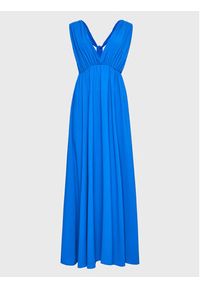Kontatto Sukienka koktajlowa YM509 Niebieski Regular Fit. Kolor: niebieski. Materiał: syntetyk. Styl: wizytowy #8