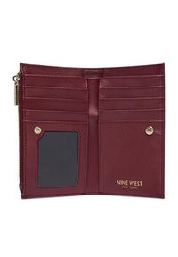 Nine West Portfel CEO-NW-W1-004-AW26 Bordowy. Kolor: czerwony. Materiał: skóra #2