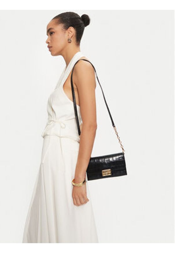 MICHAEL Michael Kors Torebka 32F4G2RC9E Czarny. Kolor: czarny. Materiał: skórzane