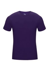 BADGER SPORT - Koszulka z krótkim rękawem Podkoszulek męski Pro Compression. Kolor: fioletowy. Długość rękawa: krótki rękaw. Długość: krótkie. Sport: taniec, joga i pilates