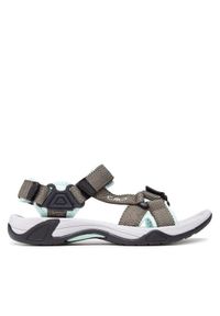 CMP Sandały Hamal Wmn Hiking Sandal 38Q9956 Zielony. Kolor: zielony. Materiał: materiał