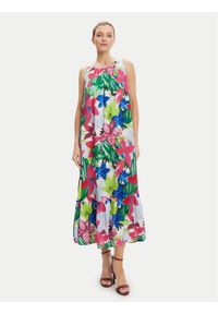 Tatuum Sukienka letnia Estella 1 T2511.202 Kolorowy Relaxed Fit. Materiał: wiskoza. Wzór: kolorowy. Sezon: lato