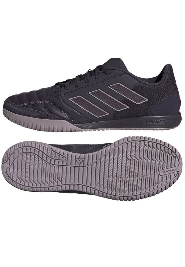Adidas - Buty adidas Top Sala Competition In M IE7550 czarne. Kolor: czarny. Materiał: materiał, syntetyk. Szerokość cholewki: normalna