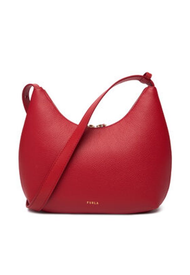 Furla Torebka Goccia S WB01500 BX3353 KH 4484S Czerwony. Kolor: czerwony. Materiał: skórzane