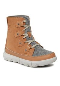 sorel - Sorel Śniegowce Explorer Next™ Joan Wp NL5069-253 Brązowy. Kolor: brązowy #4