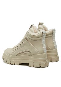 Buffalo Sneakersy Aspha Nc Mid Warm 1622185 Beżowy. Kolor: beżowy. Materiał: skóra #4