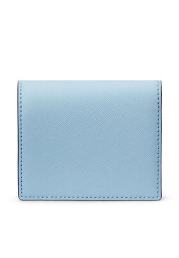Lauren Ralph Lauren - LAUREN RALPH LAUREN Mały Portfel Damski 432962112010 Niebieski. Kolor: niebieski. Materiał: skóra
