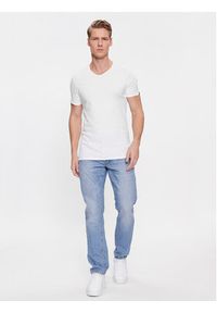 Puma Komplet 2 t-shirtów Basic 935017 Biały Regular Fit. Kolor: biały. Materiał: bawełna #3