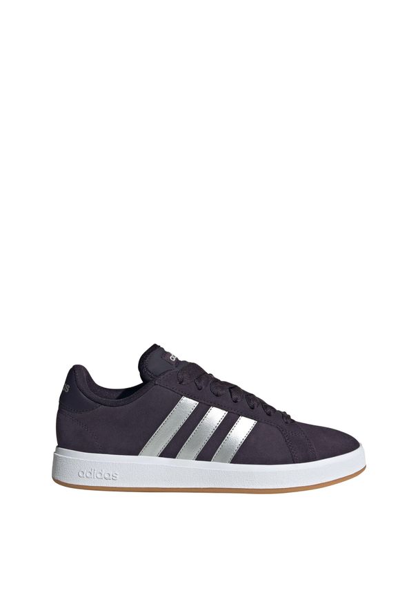 Adidas - Buty Grand Court Base 00s. Kolor: biały, wielokolorowy, czarny, szary. Materiał: materiał