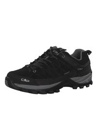 Buty trekkingowe męskie CMP Rigel. Zapięcie: sznurówki. Kolor: niebieski, fioletowy, szary, wielokolorowy. Materiał: syntetyk, tkanina, materiał, skóra. Szerokość cholewki: normalna. Sport: turystyka piesza