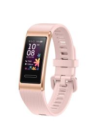 Smartband HUAWEI Band 4 Pro Różowy. Rodzaj zegarka: cyfrowe. Kolor: różowy #2
