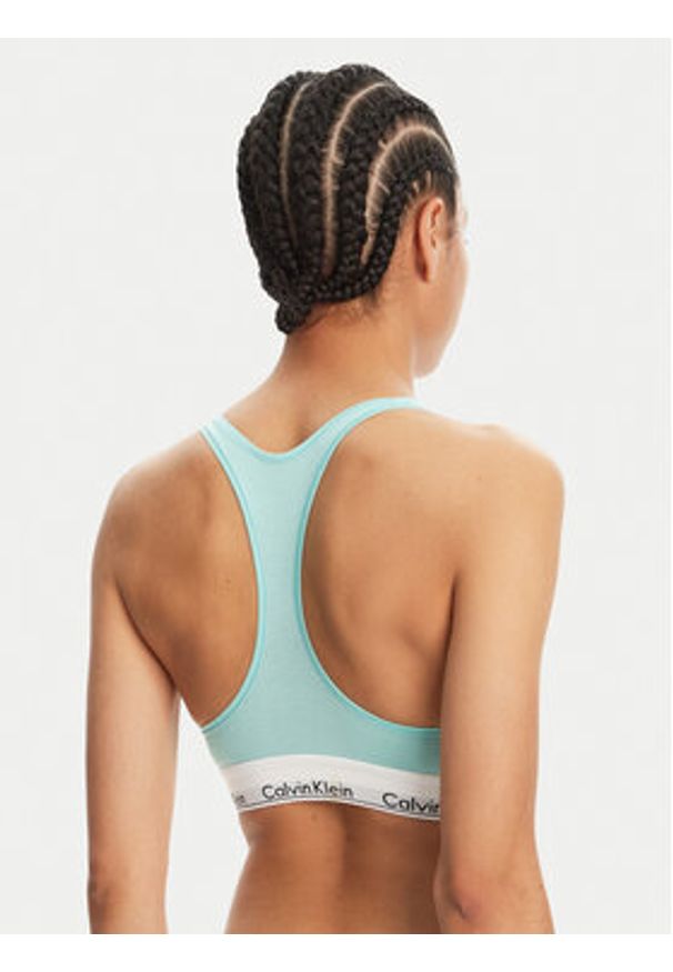 Calvin Klein Underwear Biustonosz top 0000F3785E Zielony. Kolor: zielony. Materiał: bawełna