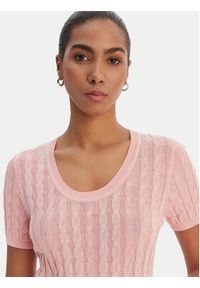 Fracomina Sweter FR26ST7031K547R9 Koralowy Regular Fit. Kolor: pomarańczowy #3