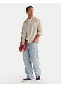 Quiksilver Koszula Smoke Trail EQYWT04652 Beżowy Regular Fit. Kolor: beżowy. Materiał: bawełna #3
