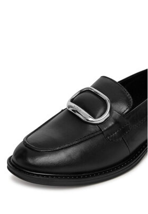 MEXX Loafersy MX/013C-RST Czarny. Kolor: czarny. Materiał: skóra